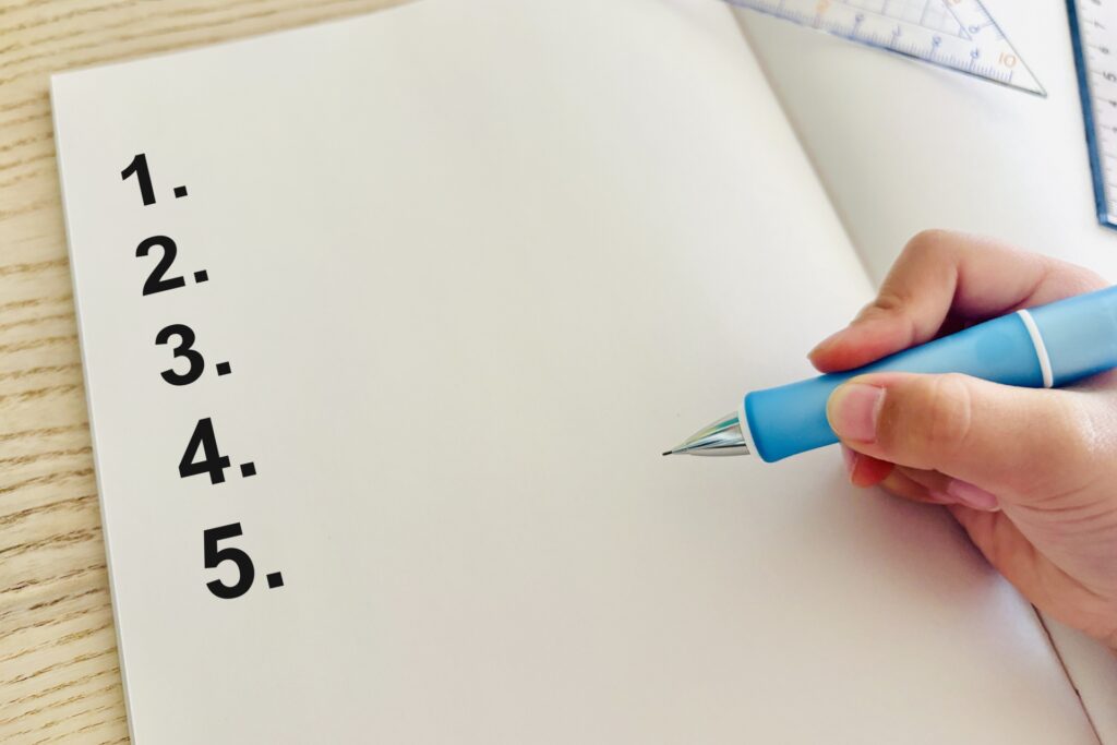 5つのポイント