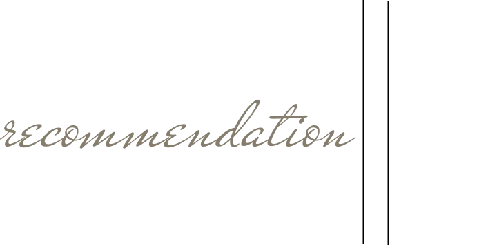 recommendation